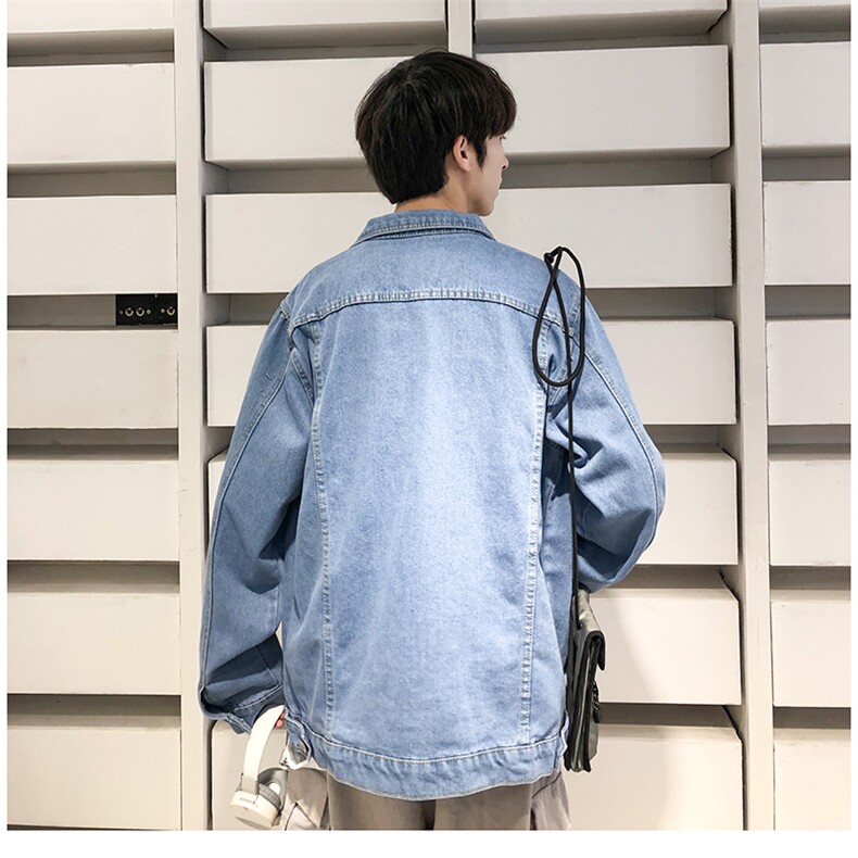 JK56秋季潮流青年韩版牛仔工装夹克男外套男P50,男装夹克,星座410-6（原星座1304-1）