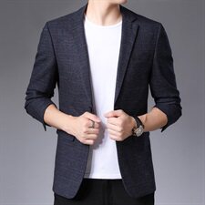 Y9823钱塘2020-2秋冬男士高端商务休闲便服单西P153，男装西服，钱塘207-2