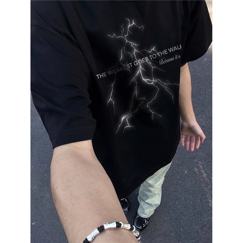 网络图现货！短袖t恤男夏季新款百搭半袖宽松体恤上衣RD270-P45,男装T恤,星座1005-6