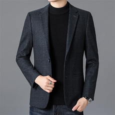 AH23327钱塘2020-3秋季时尚休闲简约中青年男士西服外套P150，男装西服，钱塘207-3