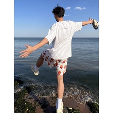 【有货】DE166-特批25高质量网眼布美式短裤，男装牛仔裤，星座603-2