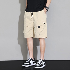 夏季加大加肥美式工装短裤男港风潮流凉感休闲五分裤YY2409-P38，男装牛仔裤，星座1206（原A206）