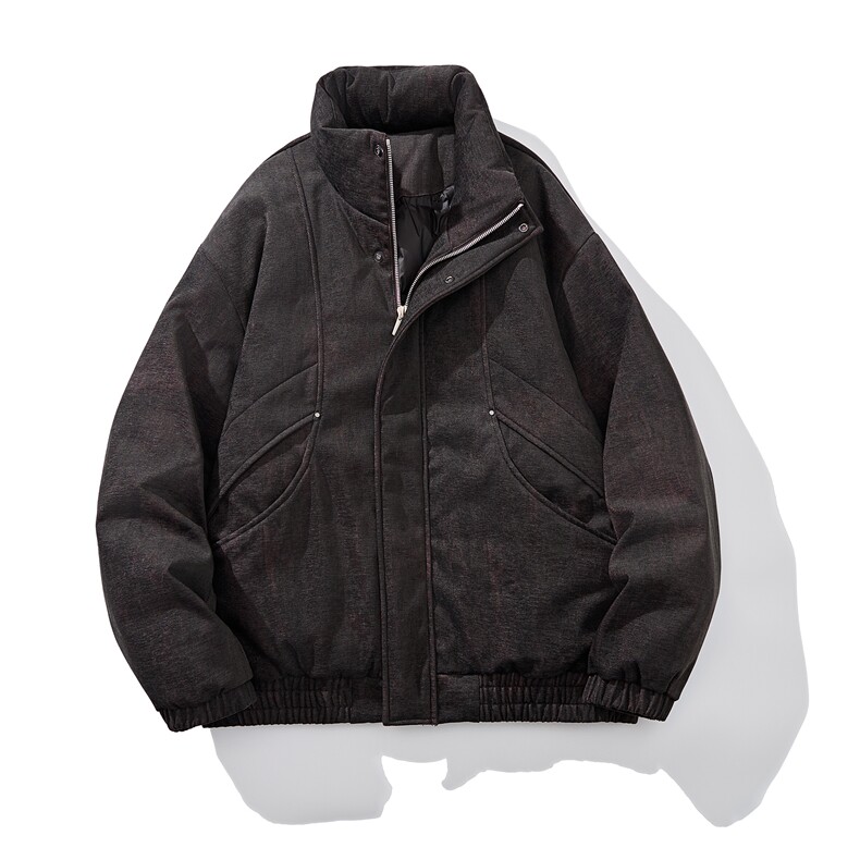 男士短款立领羽绒服D213-8167-P400，男装羽绒服，电商D213