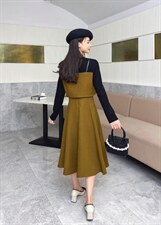 秋季时尚连衣裙，女装连衣裙，亿炫(5F)