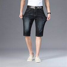 S29102021夏季新款牛仔短裤高端男裤主推，男装休闲裤，电商B360