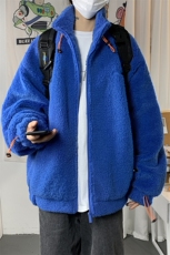 1羊羔毛棉衣外套男宽松加棉加厚ins大码情侣棉服7956P105控138，男装棉衣，星座226-2