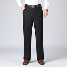 DC2305H钱塘2020-3秋季新款商务西裤休闲直筒长裤加绒加厚P47，男装西裤，钱塘207-3