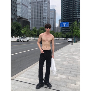 春夏季新款美式高街机能铆钉解构休闲裤BK2304-P60控78图片