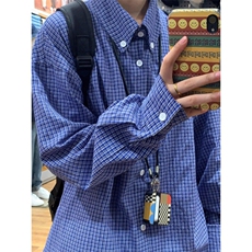 蓝色格子