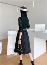 秋装新款连衣裙，女装连衣裙，艾伊贝雪