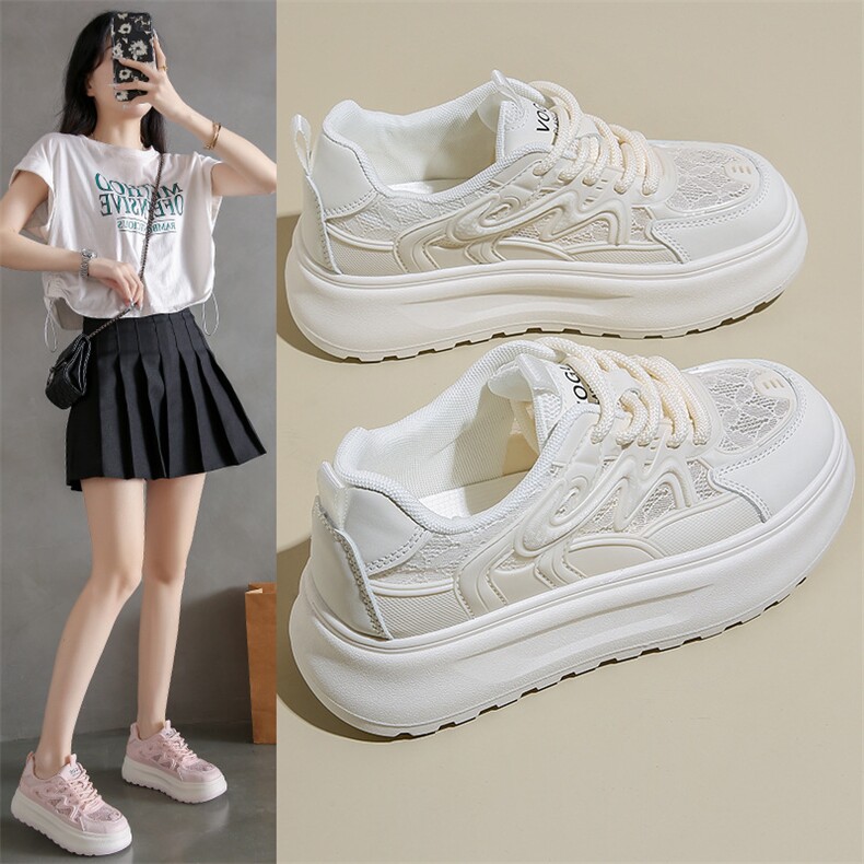 X4152-P95小白鞋夏季新款韩版ins学生休闲女鞋透网百搭板鞋，男鞋休闲鞋，星座1407-3