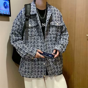 复古小香风设计感夹克男女潮牌街头宽松格子休闲外套JK480-P59图片