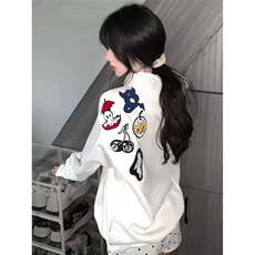 WE1738-P54美式复古重磅连帽卫衣男设计感小众，男装卫衣，电商B323A