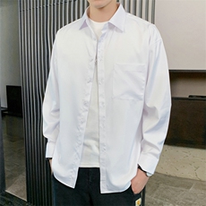 男士长袖免烫衬衫秋季衬衣西装寸衫职业正装休闲DF09T，男装衬衫，电商A102