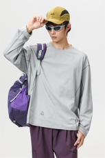 TN103-P35新款港风休闲圆领长袖T恤男t恤男，男装T恤，星座1204