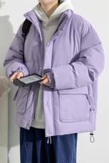 冬上新加棉保暖棉服潮青少年立领棉衣外套男女8349-P115控价158，男装棉衣，电商A441-1