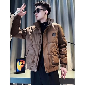 秋冬季痞帅棉衣男款高级感棉服修身潮流工装棉袄外套M616