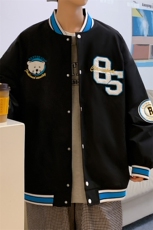秋款棒球服外套男潮牌潮流字母刺绣情侣学生夹克22102-P65控118，男装夹克，星座717