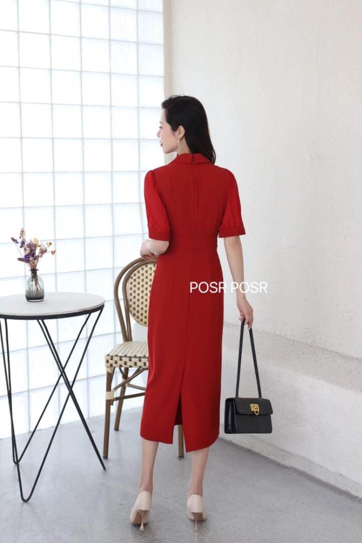 假两件连衣裙，女装连衣裙，珀莎