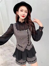 两件套，套裤，其它，絮 尚