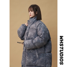 2025新中式盘扣棉衣男女棉服面包服中性风棉袄情侣外套G1608-P85，女装棉衣/棉服，星座207