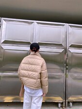 小款羽绒服，女装羽绒服，驿谷