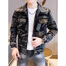 1506-1/J3771/P63迷彩服上衣单件男士长袖潮男百搭修身夹克，男装夹克，星座1506-1