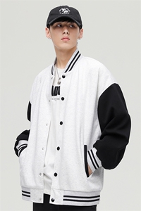 春秋季棒球服外套新款ins潮情侣学生休闲针织夹克A305-DF32-P75图片