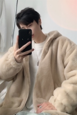 冬季新款韩系连帽夹棉保暖休闲百搭棉服外套男D2661-TP70138，男装棉衣，电商A102