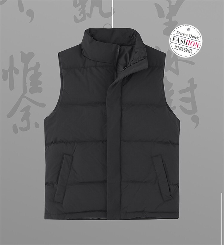 2022秋冬大码保暖男马甲休闲外套加厚马甲W726P45，男装背心/马甲，星座1115-1