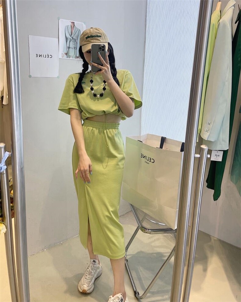 贴标套装，女装职业装，m.o