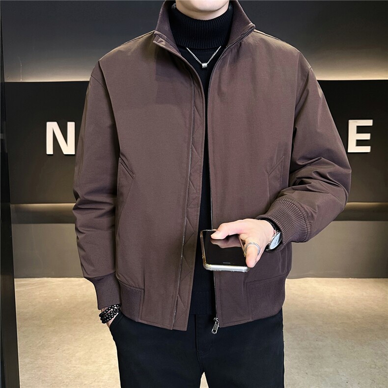 标90绒立领男士羽绒服冬季2025新款休闲外套A313-26021-P245,男装羽绒服,电商A313