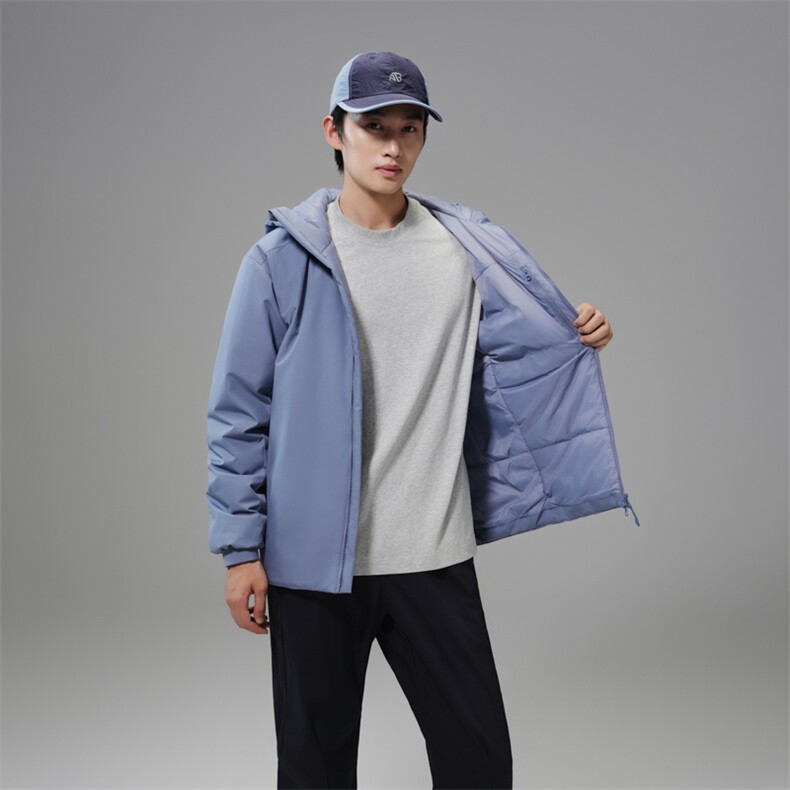 得物潮流高品质冬季连帽加绒加厚棉衣撞色棉服外套MY5568-P95图片