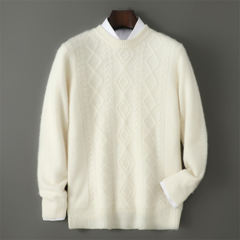 2025年秋季新款百搭男士长袖羊毛衫，男装羊毛衫，千国羊绒