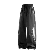 有货（自家图）新款美式复古休闲男女夏季轻薄速干运动裤K2363P58，女装休闲裤，星座218-5