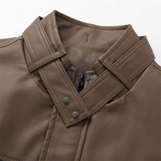 新款皮衣皮夹克PU机车服潮酷款男夹克309B-2321-P95，男装夹克，星座1409-3
