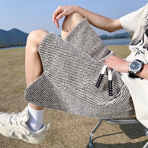 M-8XL 夏季宽松大码潮工装短裤五分裤XZ109-K2307-TP35图片