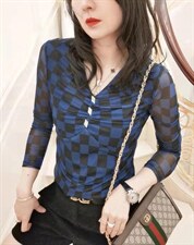 春装新款，南韩网印花打底衫，其它，赫琳娜