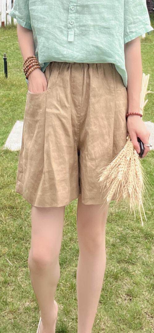 纯苎连衣裙小衫裤子裙子衬衣 时尚风 风淑女风休闲风，女装连衣裙，川哲