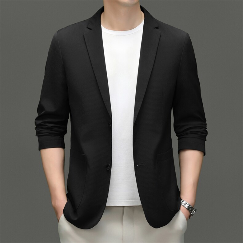 秋季新款西装男西服简约外套西服商务休闲小西装单西,男装西服,电商B360