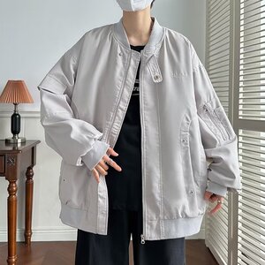 青春流行男春季夹克文艺潮外套J266P65图片