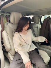 短款长袖镂空蝴蝶针织衫上衣女装早秋新款高级感罩衫，女装针织衫/毛衣，半城羊绒