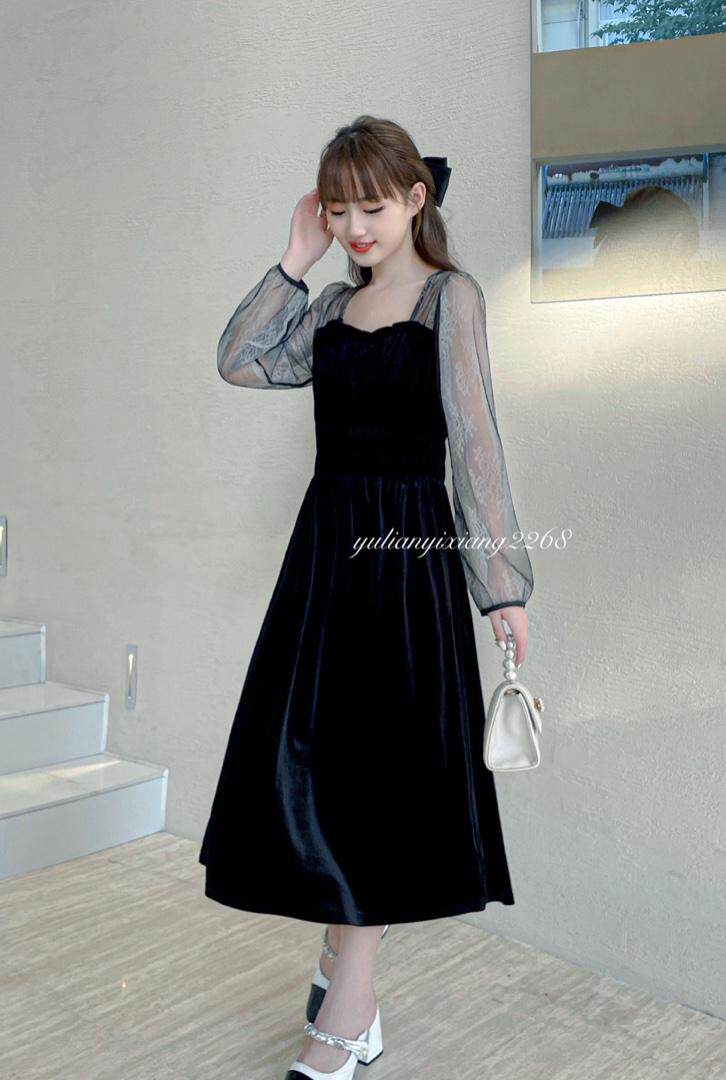 秋季新款连衣裙，女装连衣裙，雨恋依香(1F)