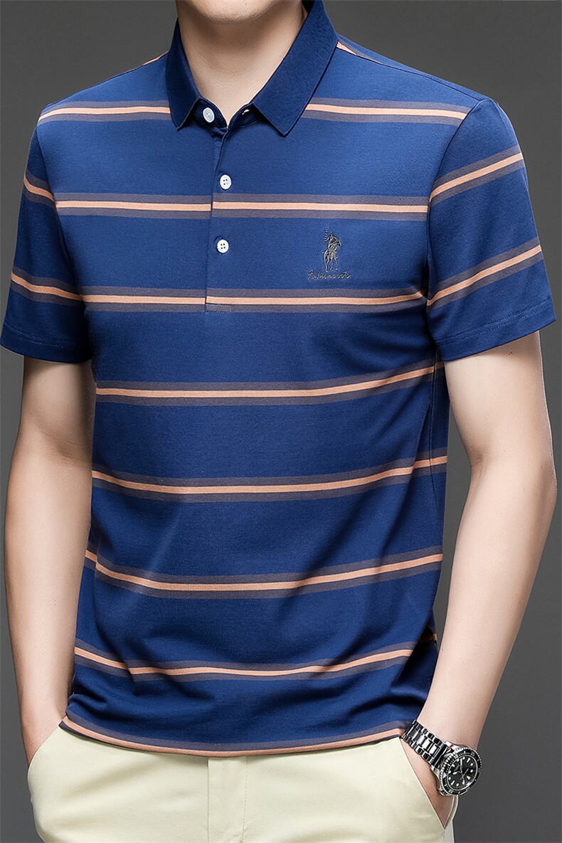 夏季新款翻领短袖体恤男装上衣休闲男士运动服POLO衫商务休闲上衣,男装T恤,电商B212（原钱塘6029）