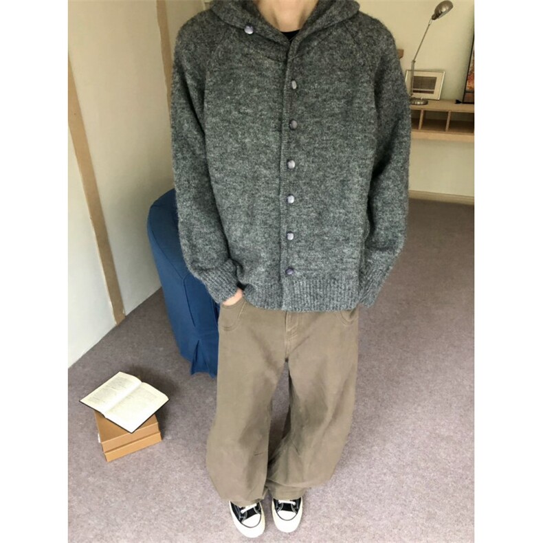 高质量北极绒美式校园开衫毛衣MY0106-特批60,男装针织衫/毛衣,星座313A(原308A-2)