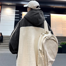 2024冬上新中性加绒加厚棉衣羊羔绒连帽外套男女991-P110控价158，男装棉衣，电商A441-1