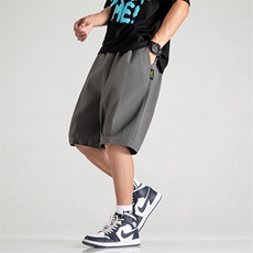 男士短裤2025新款夏季薄款宽松潮流冰丝休闲五分裤A125-6601-P20，男装牛仔裤，电商A125