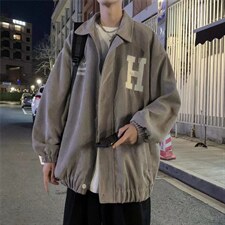 美式设计感翻领工装夹克欧美hiphop炸街外套高级范男W3724-P58，男装夹克，星座512-2