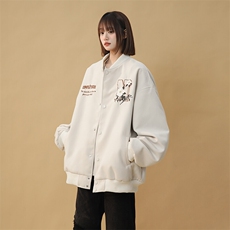 春装现货重磅刺绣棒球服XZ609-WT2365-特P90-158，女装短外套，星座609