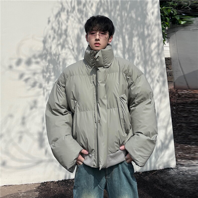 036A-Y1206-P85控138冬季新款短款立领面包服棉衣外套,男装棉衣,电商A036A